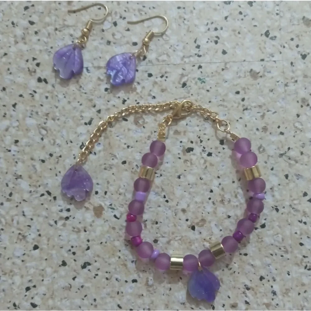 Shell jewelry set - Picture 4 of 6